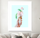 Tropical Ice Cream  by 83 oranges on GIANT ART - pink digital