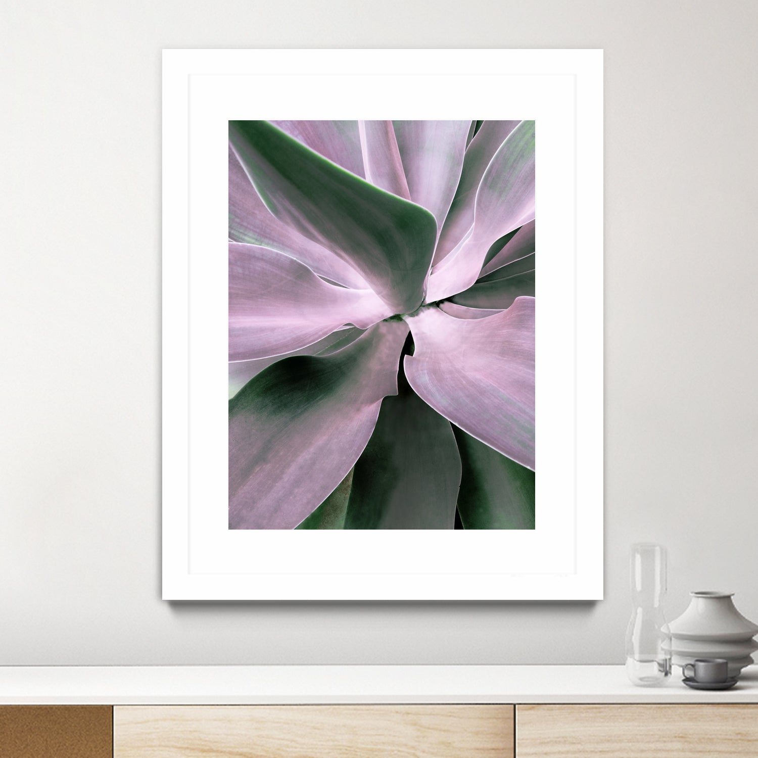 Agave by Caterina Lo Cicero on GIANT ART - pink pink