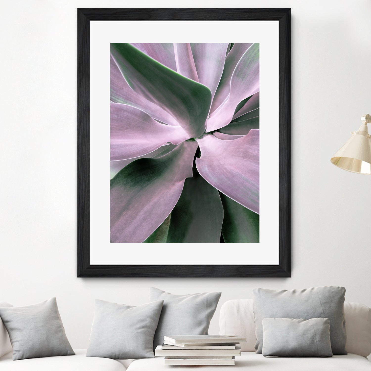 Agave by Caterina Lo Cicero on GIANT ART - pink pink