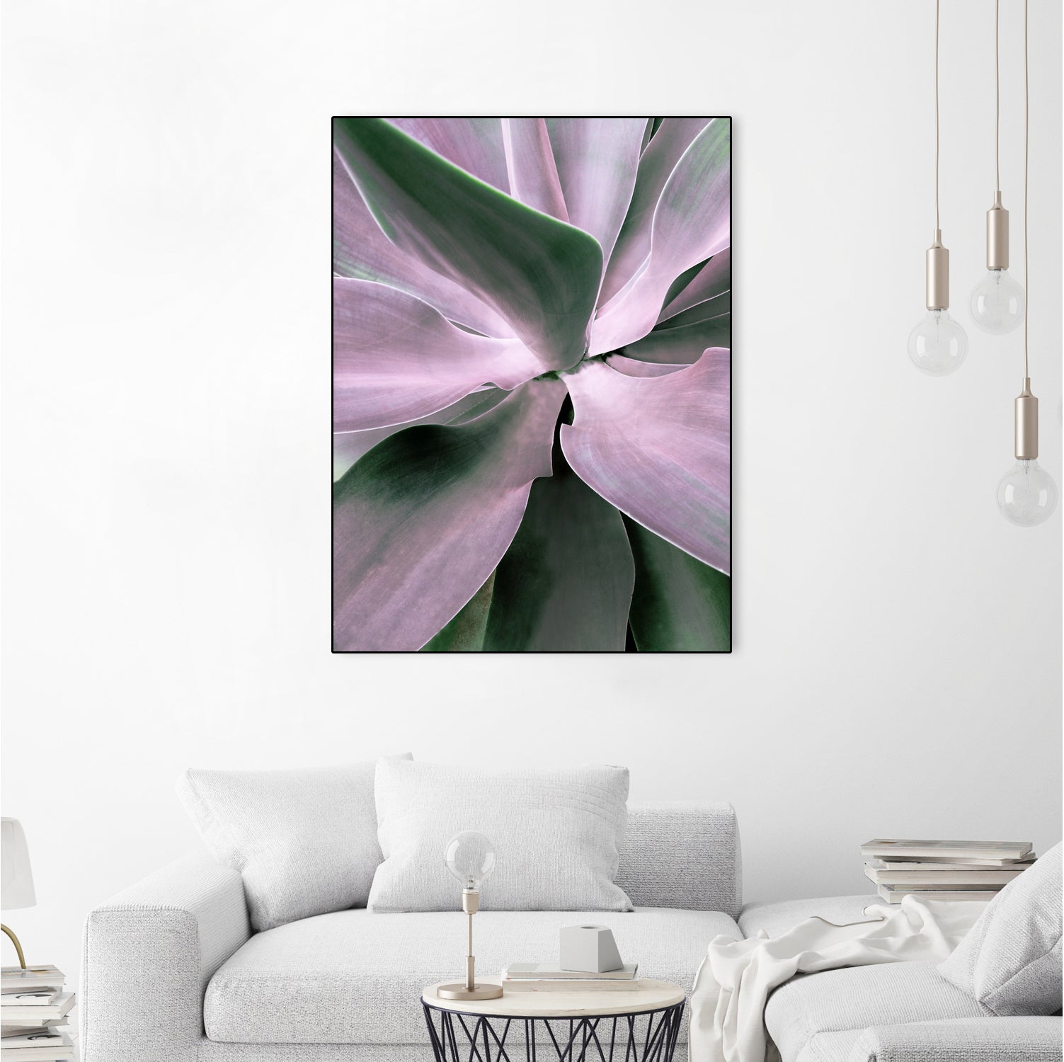 Agave by Caterina Lo Cicero on GIANT ART - pink pink