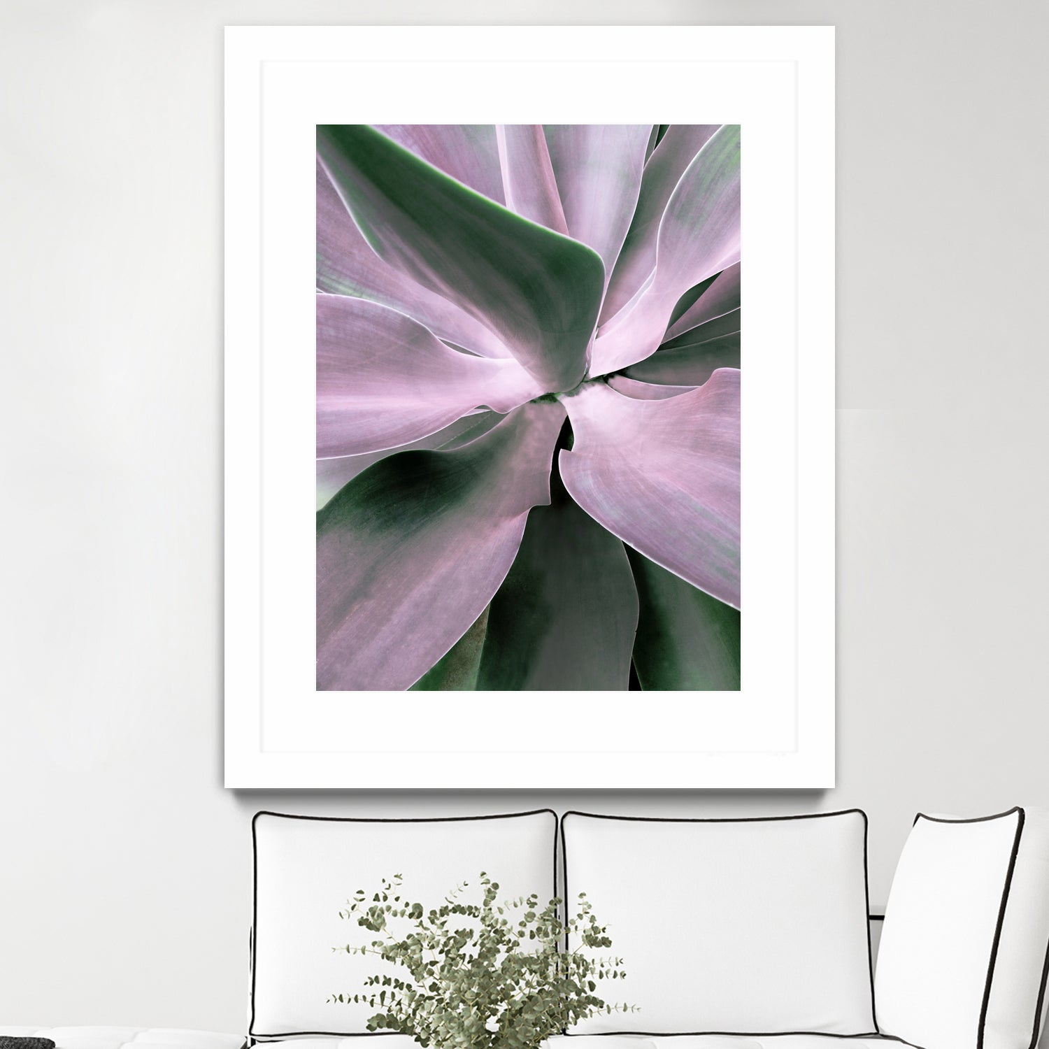 Agave by Caterina Lo Cicero on GIANT ART - pink pink