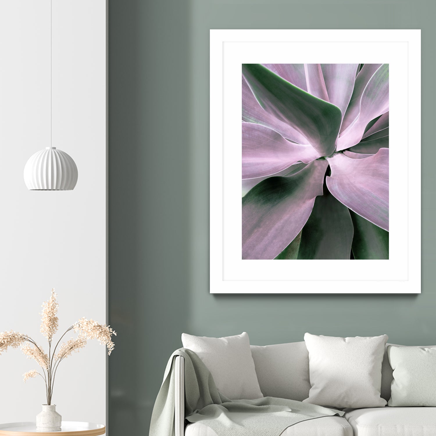 Agave by Caterina Lo Cicero on GIANT ART - pink pink