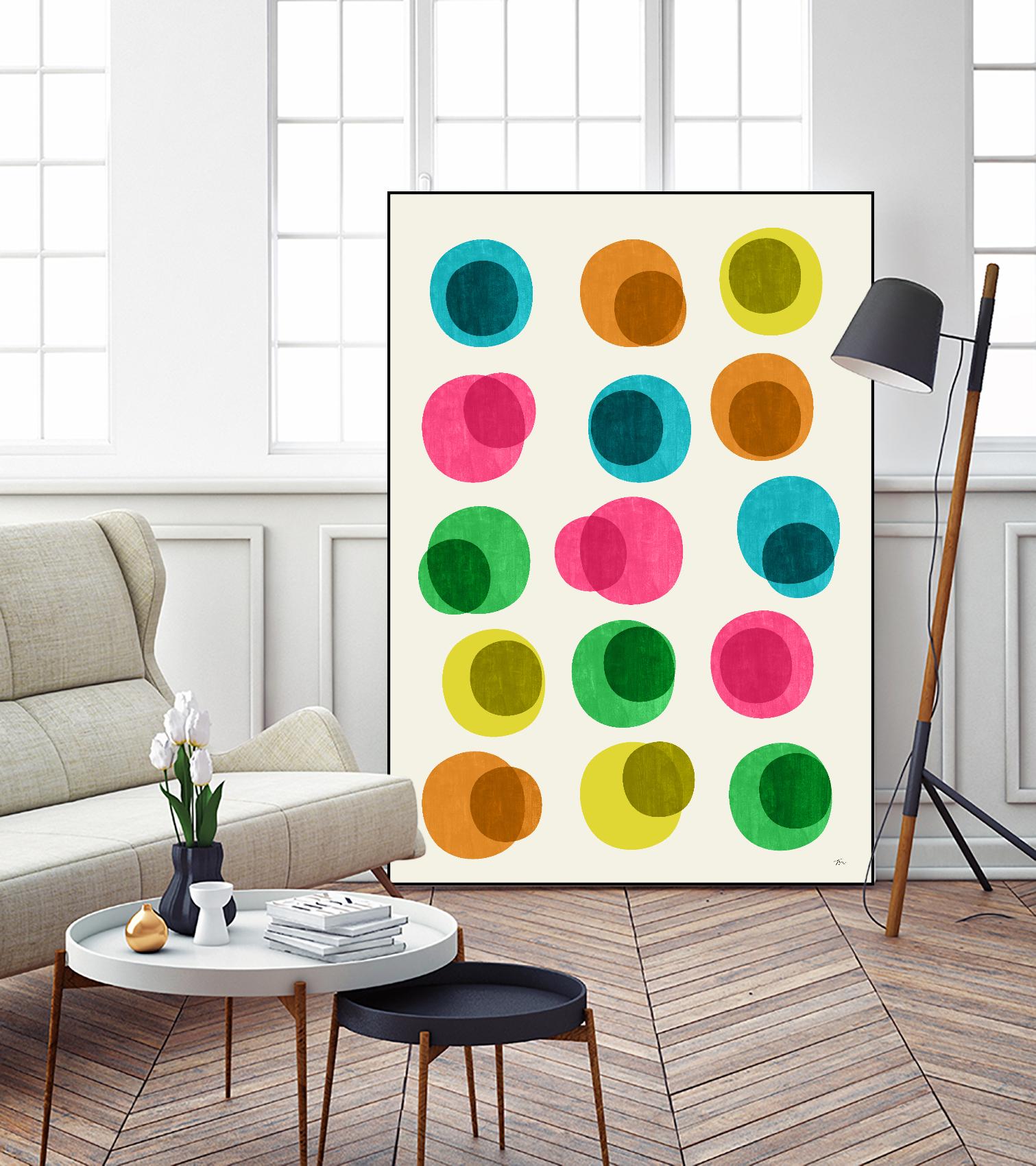 An Array of Circles by Trevor May on GIANT ART