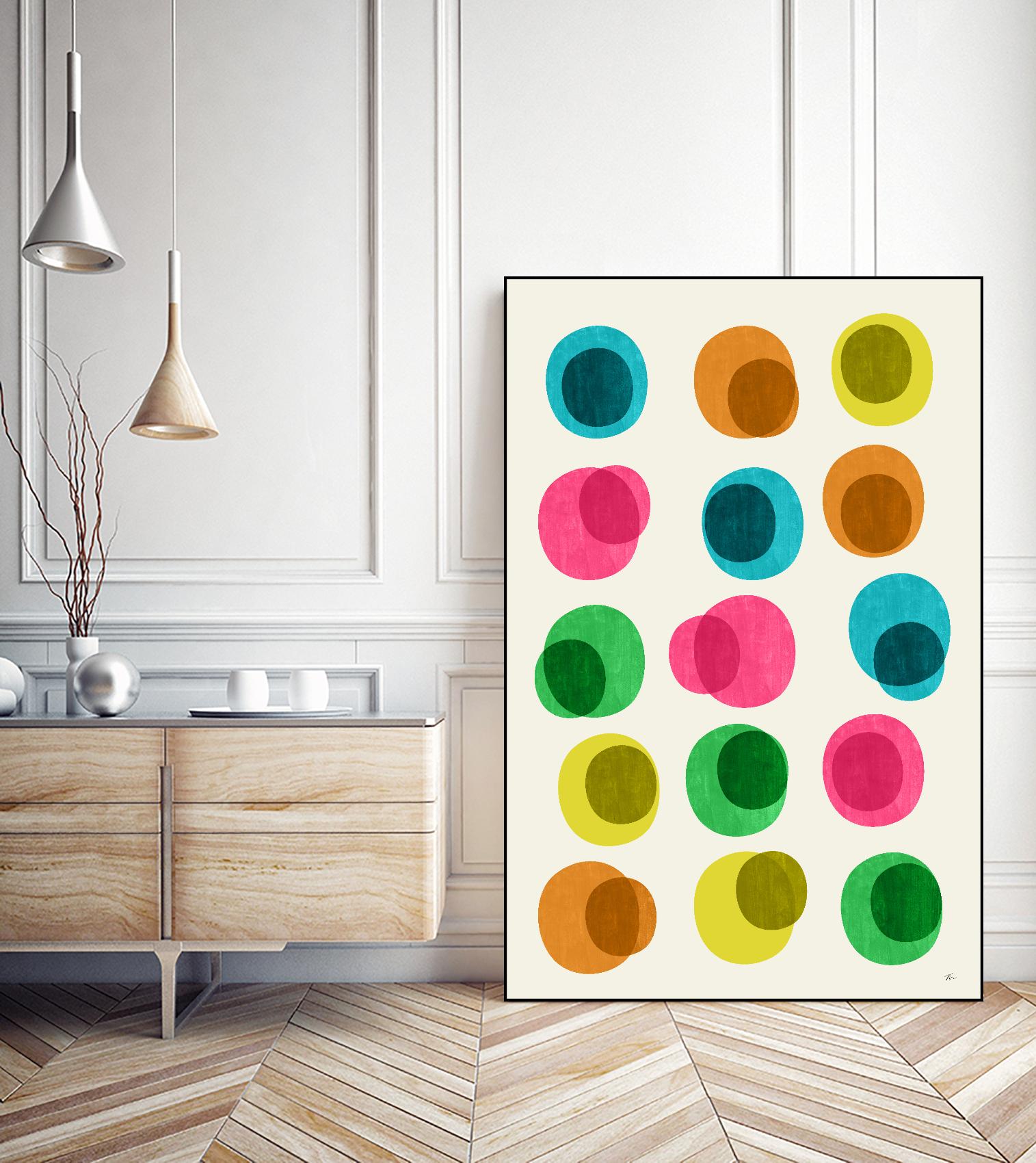 An Array of Circles by Trevor May on GIANT ART