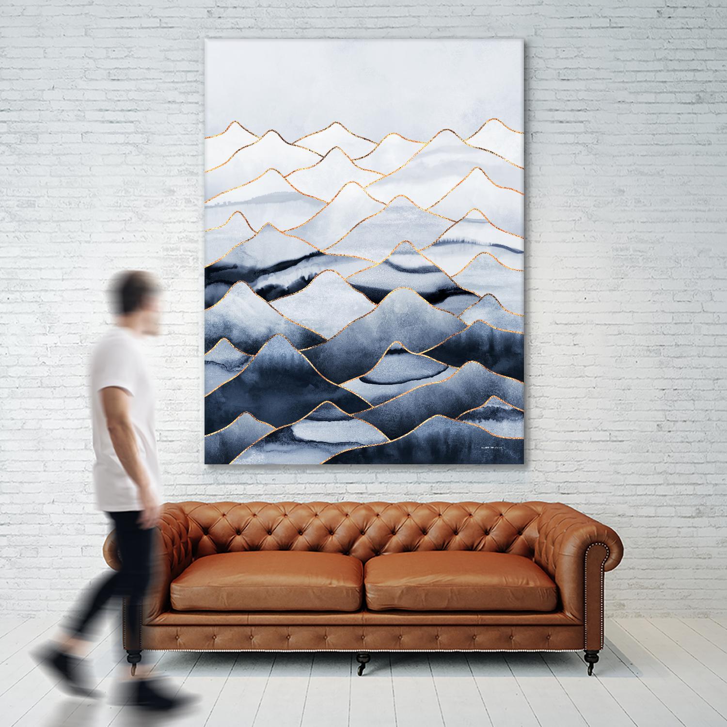 Mountains by Elisabeth Fredriksson on GIANT ART