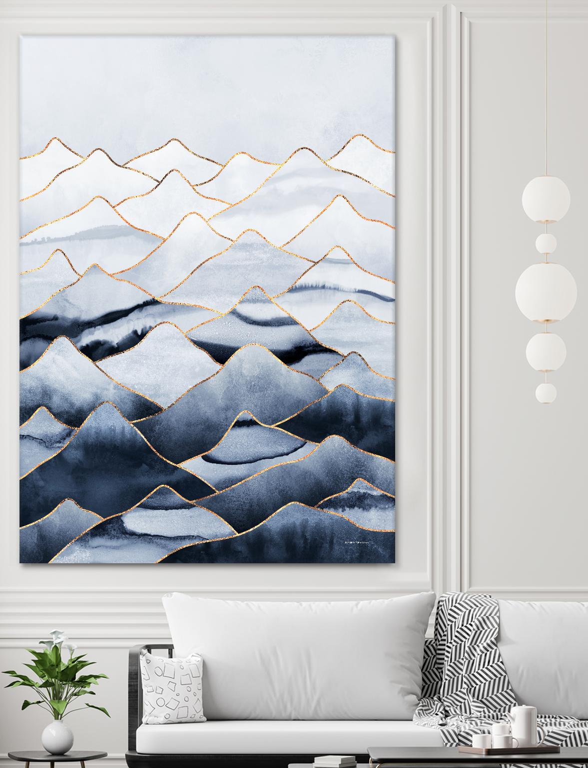 Mountains by Elisabeth Fredriksson on GIANT ART