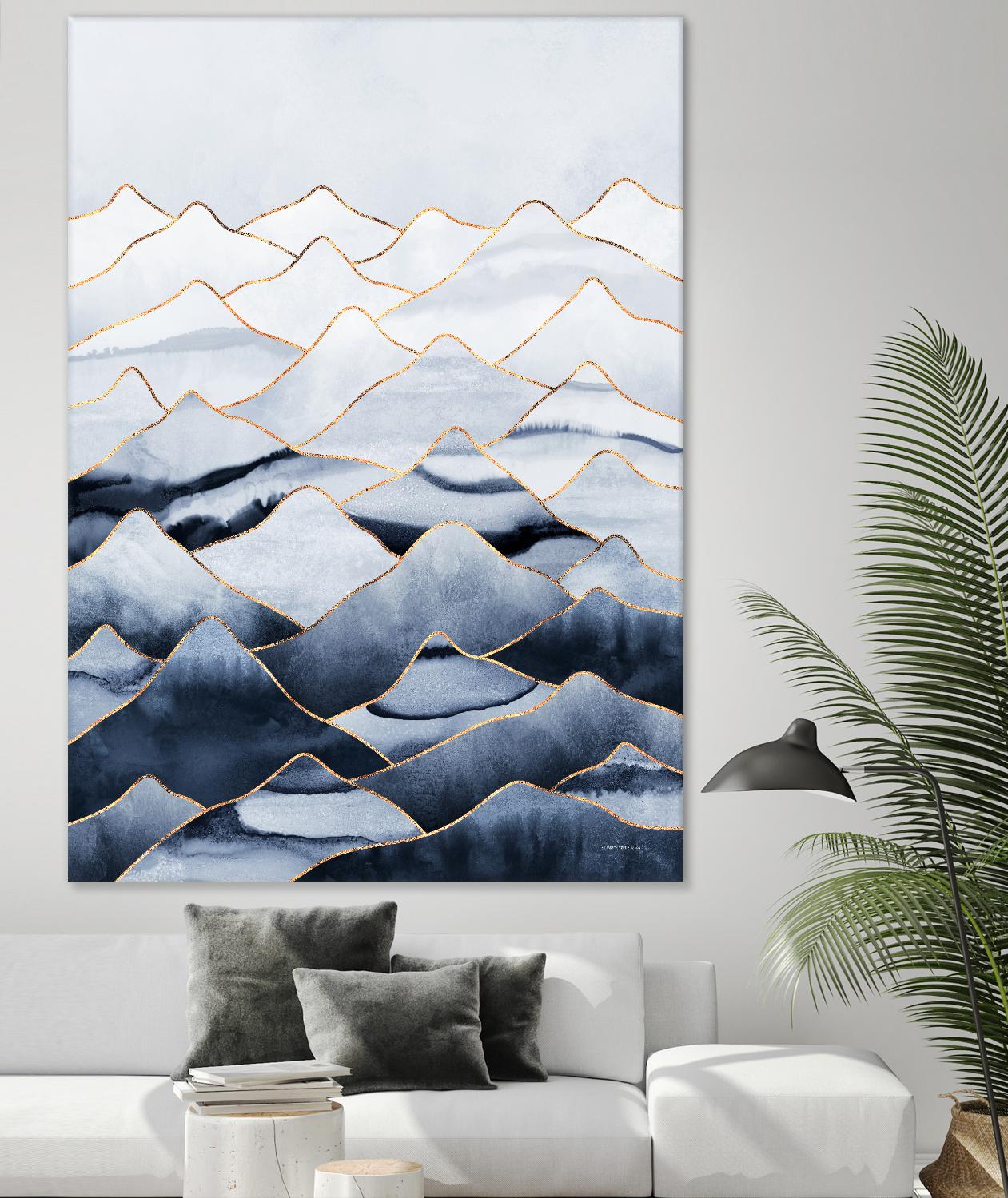 Mountains by Elisabeth Fredriksson on GIANT ART