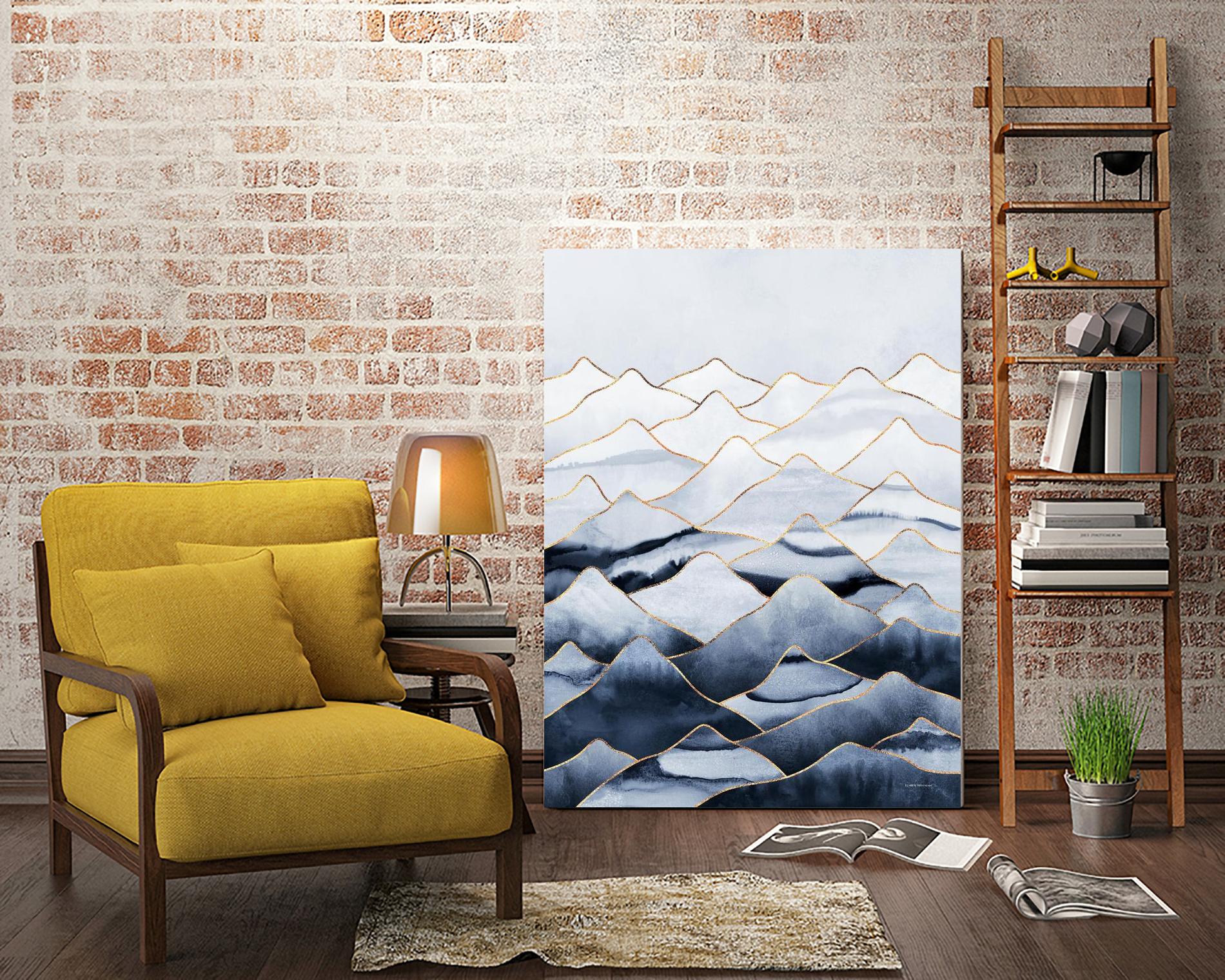 Mountains by Elisabeth Fredriksson on GIANT ART