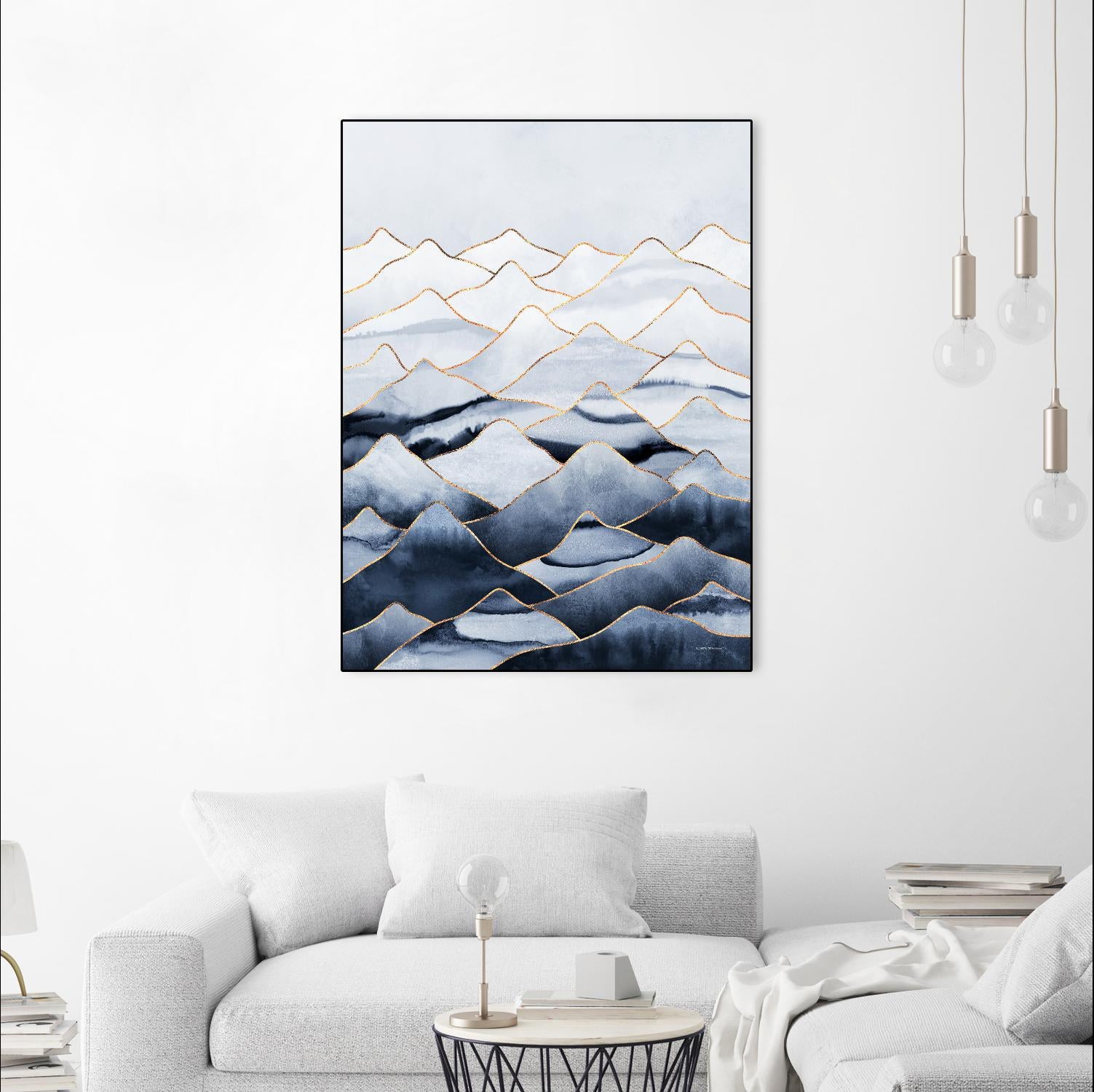 Mountains by Elisabeth Fredriksson on GIANT ART