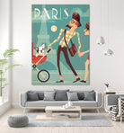 Paris Vintage Travel by Martin Wickstrom on GIANT ART