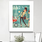 Paris Vintage Travel by Martin Wickstrom on GIANT ART