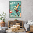 Paris Vintage Travel by Martin Wickstrom on GIANT ART