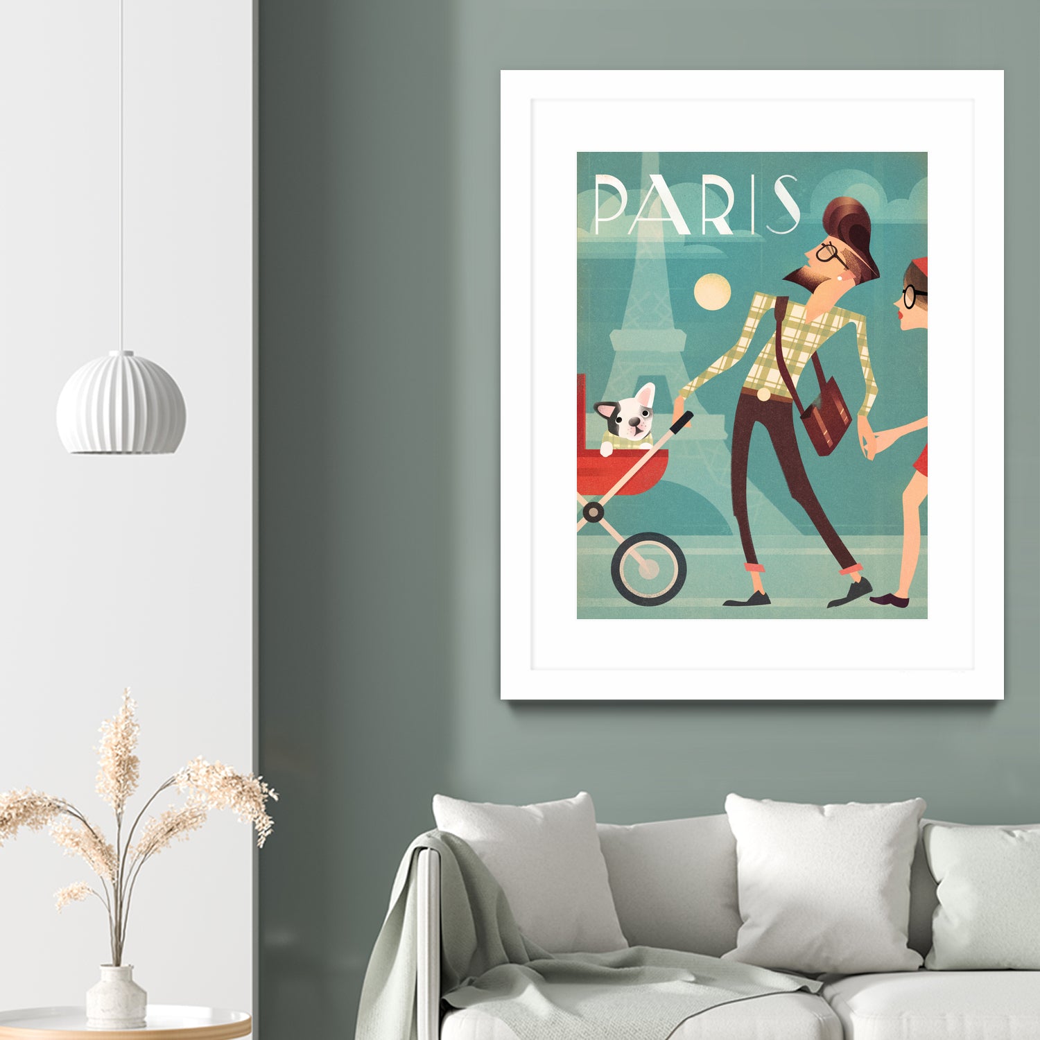 Paris Vintage Travel by Martin Wickstrom on GIANT ART