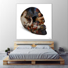 Skull by Caterina Lo Cicero  on GIANT ART