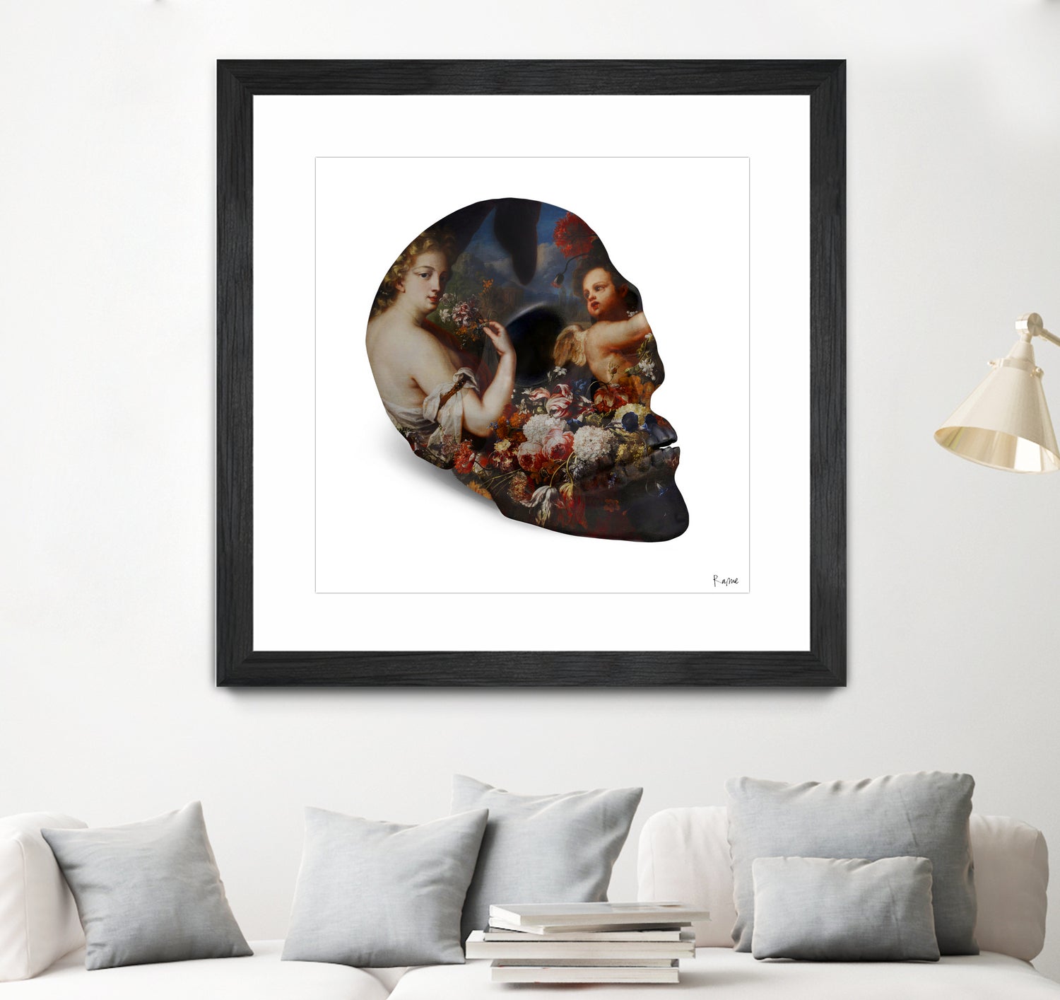 Skull by Caterina Lo Cicero  on GIANT ART