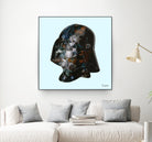 Floral Darth by Caterina Lo Cicero  on GIANT ART