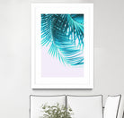 Palm Leaves Turquoise Summer Vibes #1 by Anita's & Bella's Art on GIANT ART