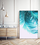 Palm Leaves Turquoise Summer Vibes #1 by Anita's & Bella's Art on GIANT ART