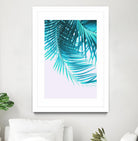 Palm Leaves Turquoise Summer Vibes #1 by Anita's & Bella's Art on GIANT ART