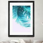 Palm Leaves Turquoise Summer Vibes #1 by Anita's & Bella's Art on GIANT ART