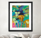 Sleeping Panther by 83 Oranges on GIANT ART - orange digital