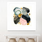 Pebble Abstract by SpaceFrog Designs on GIANT ART - gold shapes