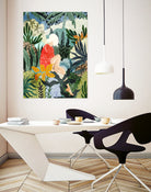 The Distracted Reader by 83 Oranges on GIANT ART - orange digital