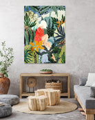 The Distracted Reader by 83 Oranges on GIANT ART - orange digital