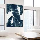 Banana Leaves Green Blue Vibes #2 #tropical #decor #art by Anita's & Bella's Art on GIANT ART