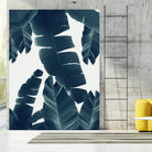 Banana Leaves Green Blue Vibes #2 #tropical #decor #art by Anita's & Bella's Art on GIANT ART