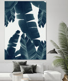 Banana Leaves Green Blue Vibes #2 #tropical #decor #art by Anita's & Bella's Art on GIANT ART