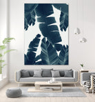 Banana Leaves Green Blue Vibes #2 #tropical #decor #art by Anita's & Bella's Art on GIANT ART