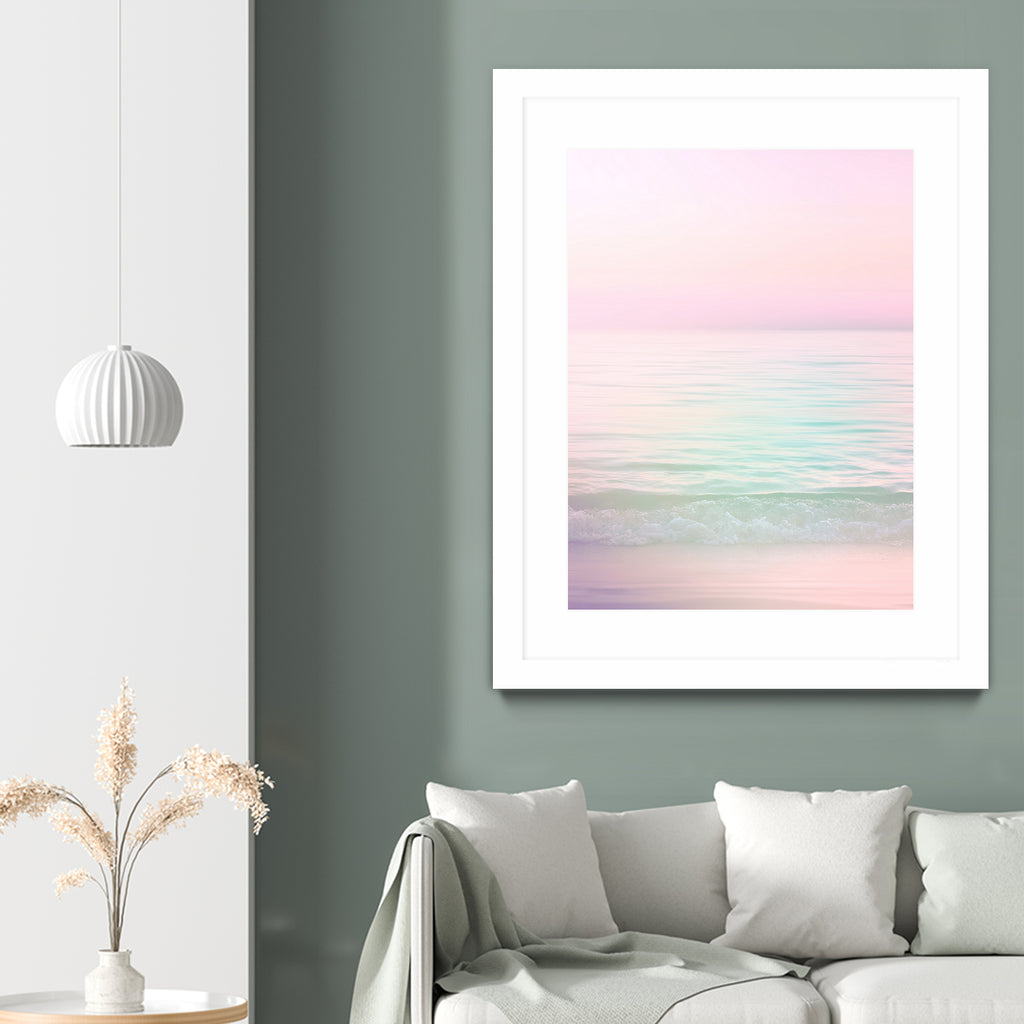 Day Dreamer by 83 orangs on GIANT ART - pink coastal