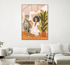 House Guest by 83 oranges on GIANT ART - brown digital