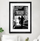 Subway Shadows by Karol Livote on GIANT ART - white black&white