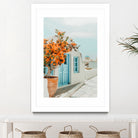 Greece Airbnb by 83 oranges on GIANT ART - orange digital greece