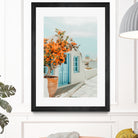 Greece Airbnb by 83 oranges on GIANT ART - orange digital greece