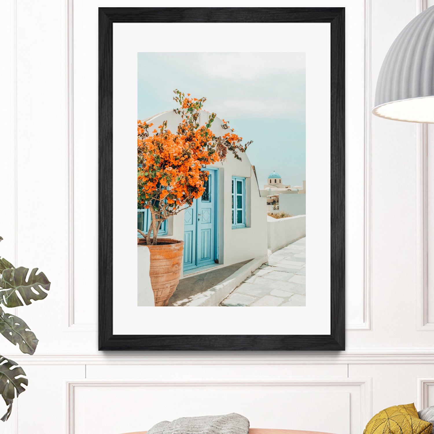 Greece Airbnb by 83 oranges on GIANT ART - orange digital greece