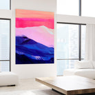 Hot Pink Morning by Sarah Capps on GIANT ART