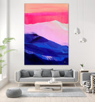 Hot Pink Morning by Sarah Capps on GIANT ART