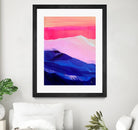 Hot Pink Morning by Sarah Capps on GIANT ART