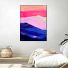 Hot Pink Morning by Sarah Capps on GIANT ART