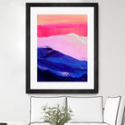 Hot Pink Morning by Sarah Capps on GIANT ART