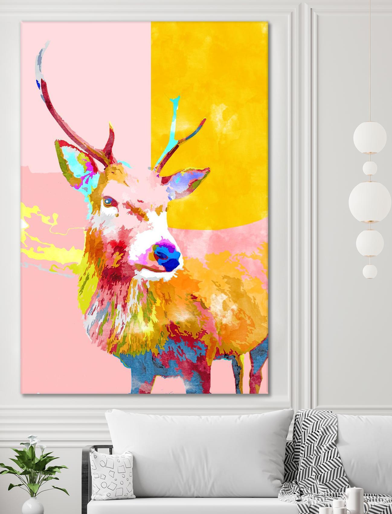 Cervine by 83 Oranges on GIANT ART - deer