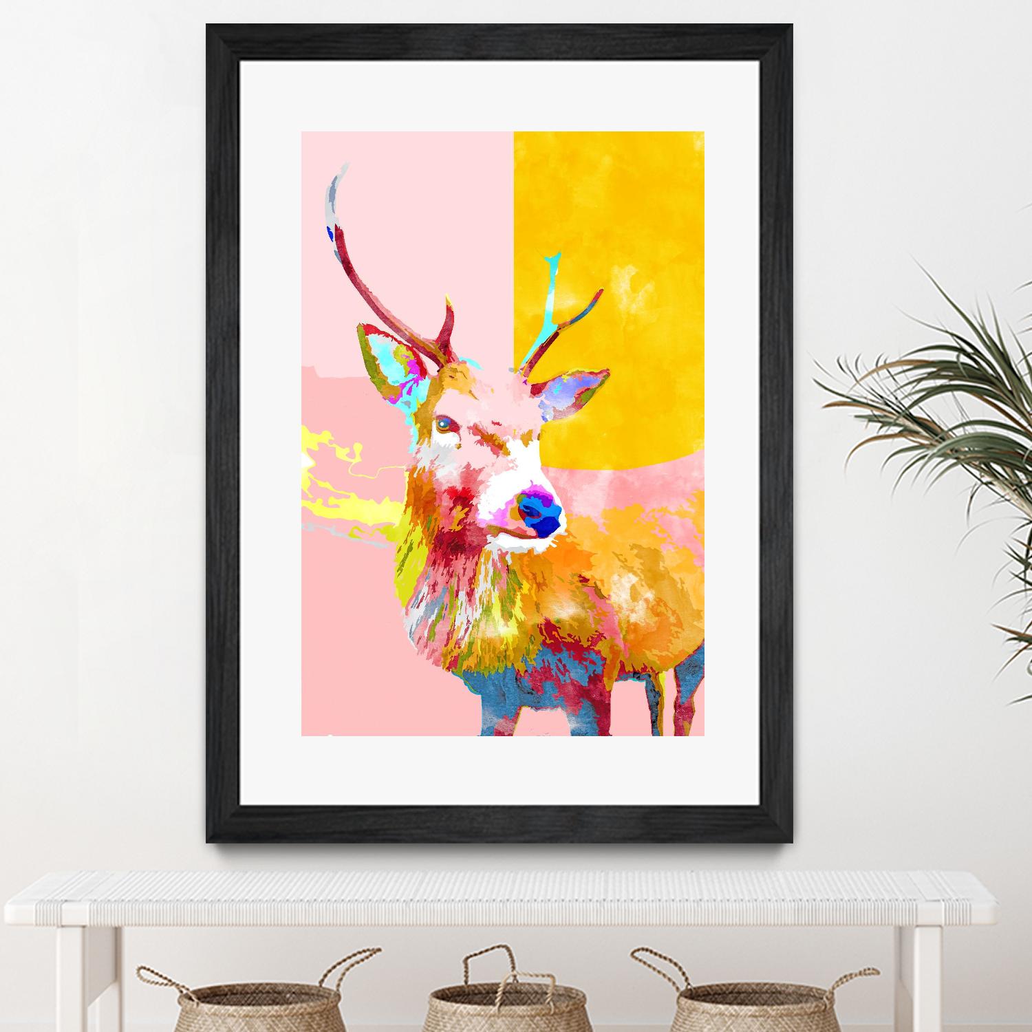 Cervine by 83 Oranges on GIANT ART - deer