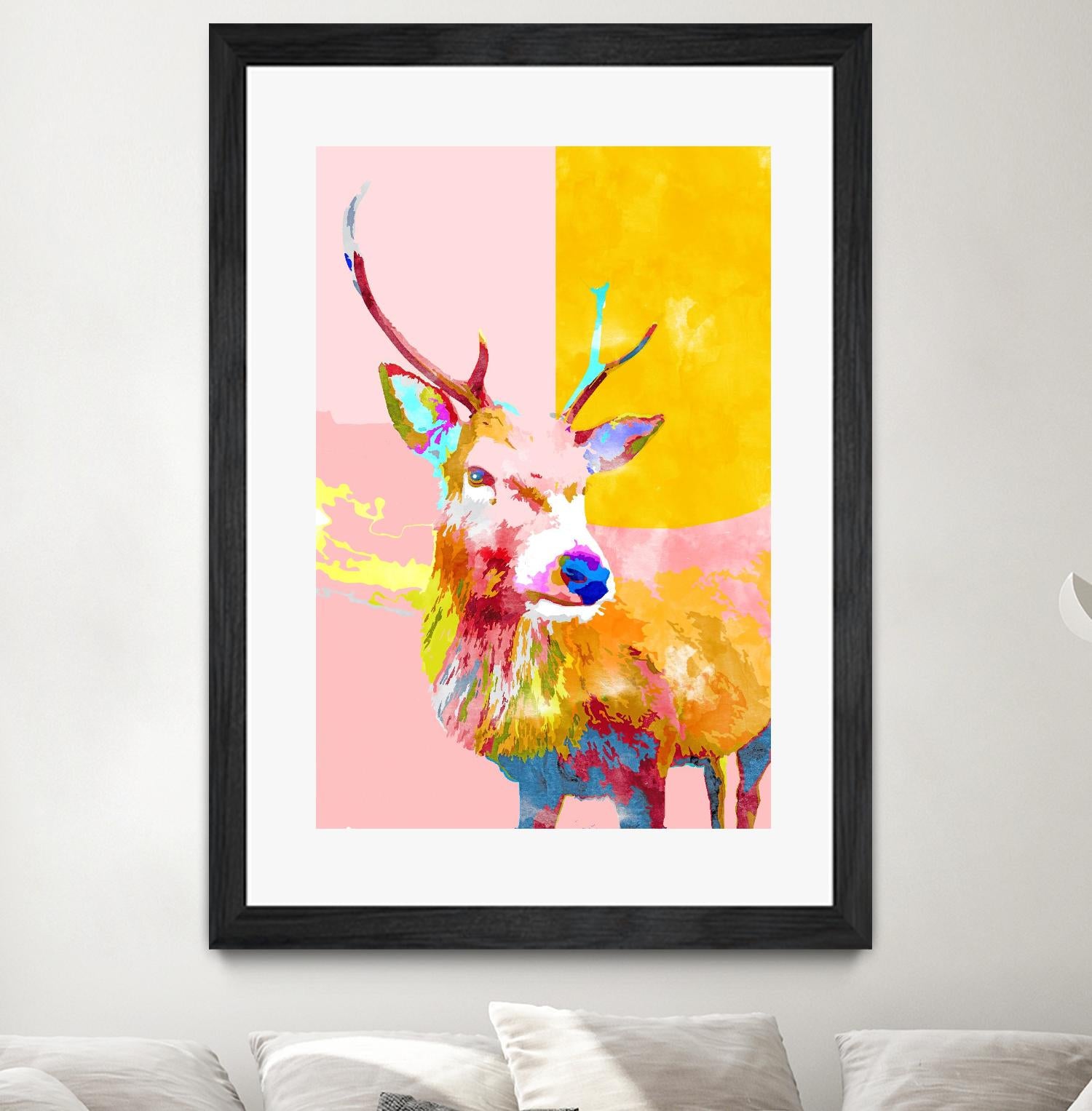 Cervine by 83 Oranges on GIANT ART - deer