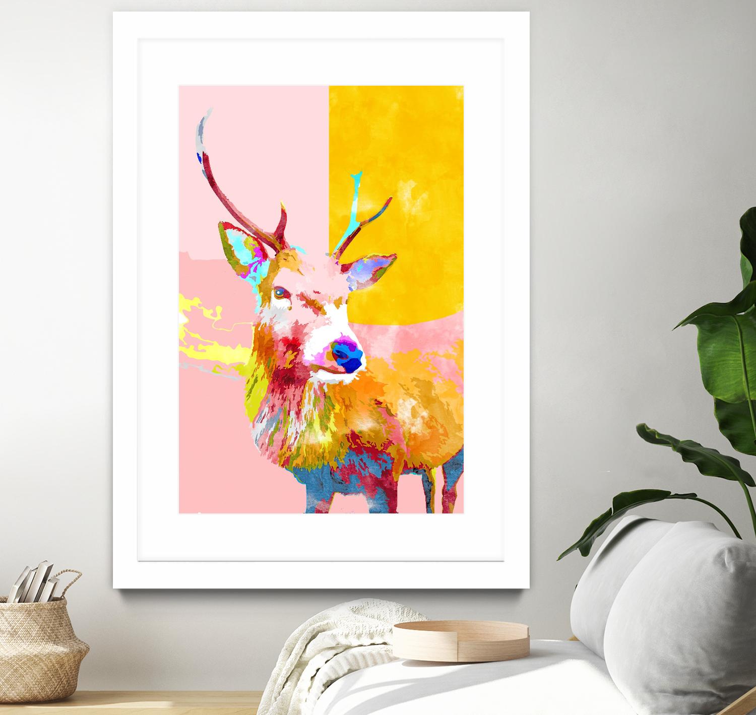 Cervine by 83 Oranges on GIANT ART - deer