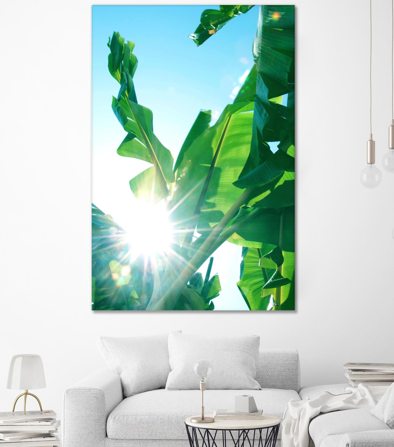 Banana Leaves Delight #1 #tropical #decor #art by Anita's & Bella's Art on GIANT ART