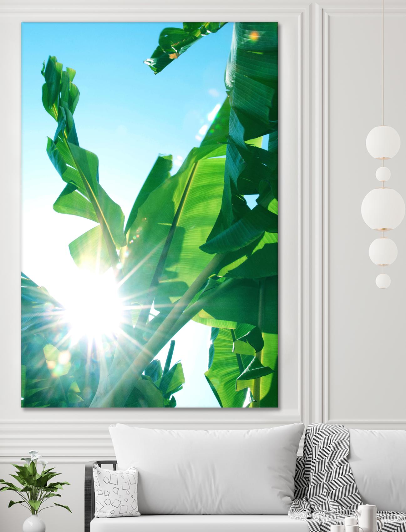 Banana Leaves Delight #1 #tropical #decor #art by Anita's & Bella's Art on GIANT ART