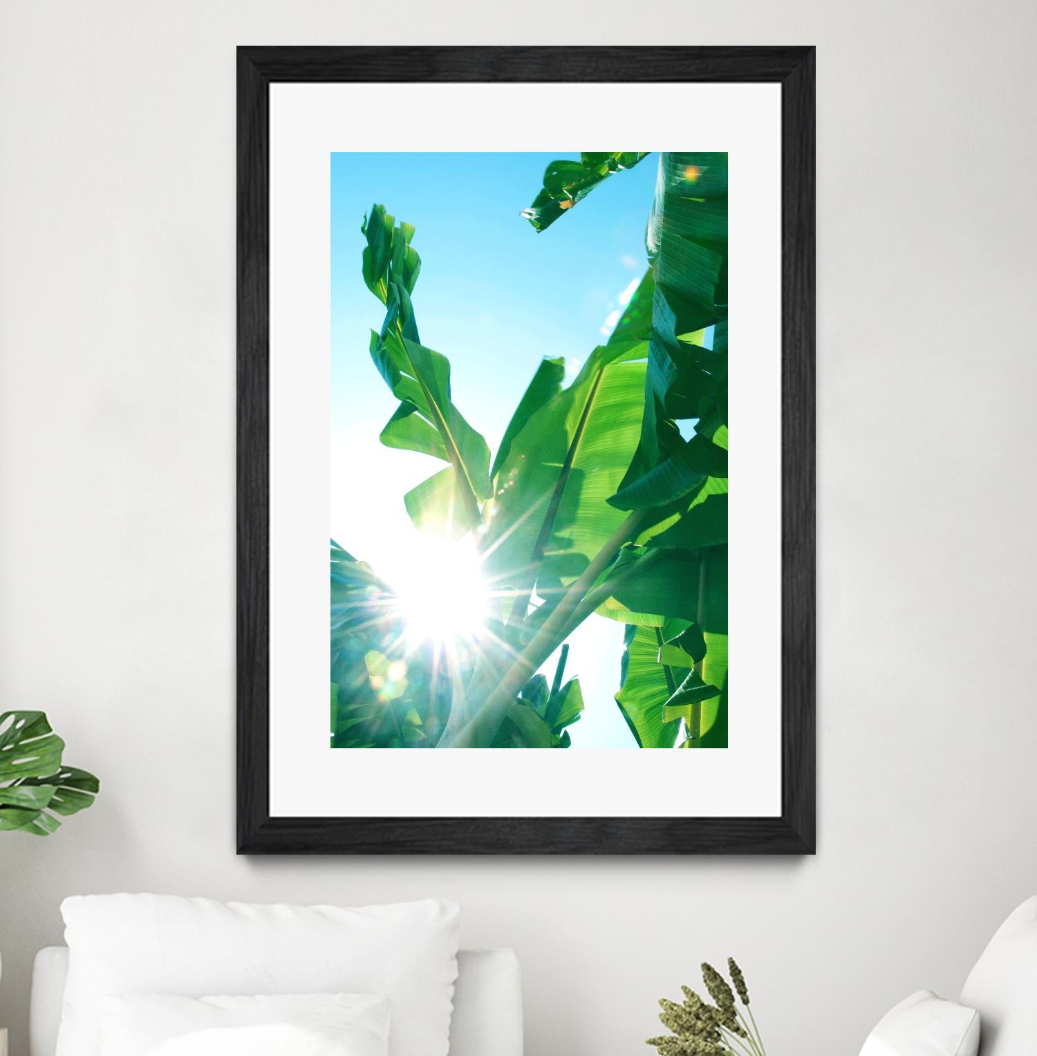 Banana Leaves Delight #1 #tropical #decor #art by Anita's & Bella's Art on GIANT ART